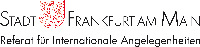Logo Referat f. Int. Angelegenheiten